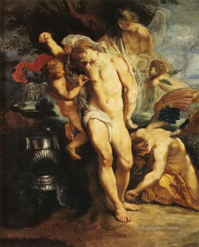 聖セバスティアン ピーター・パウル・ルーベンスの殉教 Oil Paintings